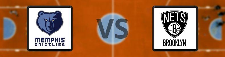 Memphis Grizzlies - Brooklyn Nets odds, speltips, resultat i NBA