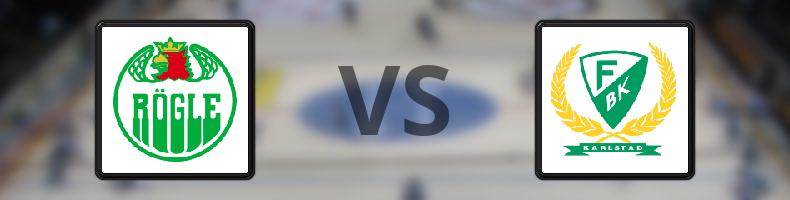 Rögle - Färjestad odds, speltips, resultat i SHL