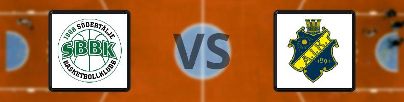 Södertälje - AIK Basket Dam odds, speltips, resultat i Basketligan damer