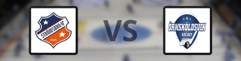 Strömsbro IF - Örnsköldsviks SK odds, speltips, resultat i HockeyEttan