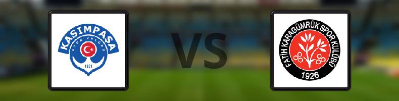 Kasimpasa - Fatih Karagümrük odds, speltips, resultat i Süper Lig
