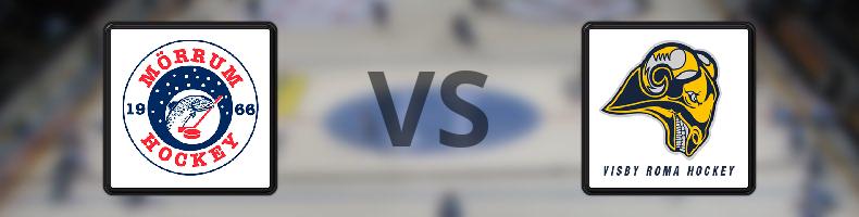 Mörrums GoIS IK - Visby/Roma HK odds, speltips, resultat i HockeyEttan