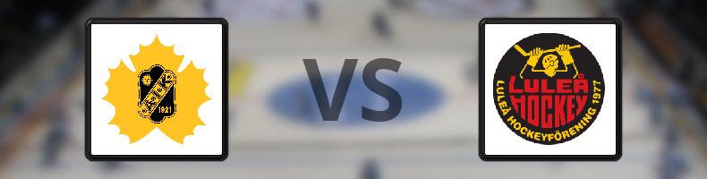 Skellefteå AIK - Luleå HF odds, speltips, resultat i SDHL