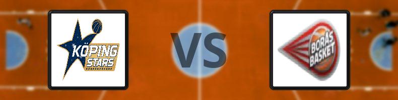 Köping Stars - Borås Basket odds, speltips, resultat i Basketligan herrar