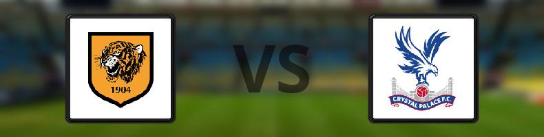 Hull - Crystal Palace odds, speltips, resultat i Premier League