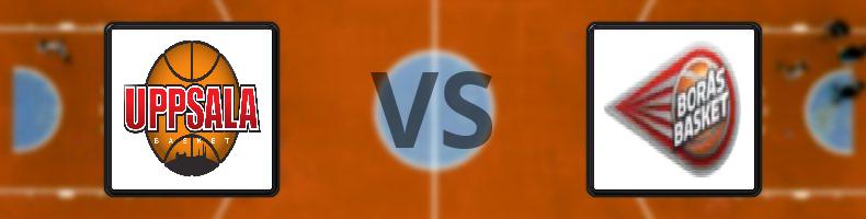 Uppsala Basket - Borås Basket odds, speltips, resultat i Basketligan herrar