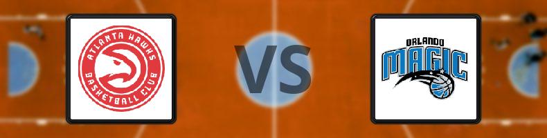 Atlanta Hawks - Orlando Magic odds, speltips, resultat i NBA