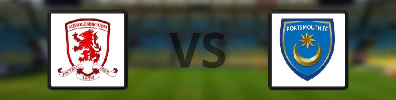 Middlesbrough - Portsmouth odds, speltips, resultat i EFL Championship