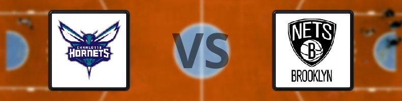 Charlotte Hornets - Brooklyn Nets odds, speltips, resultat i NBA