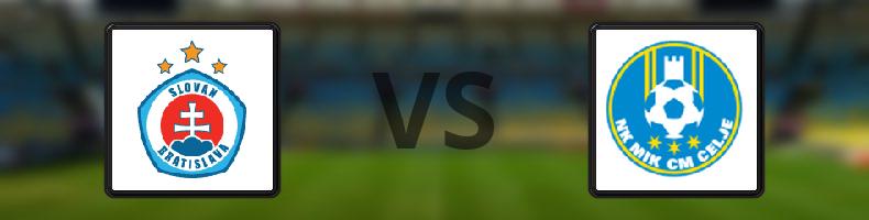Slovan Bratislava - Celje odds, speltips, resultat i Champions League