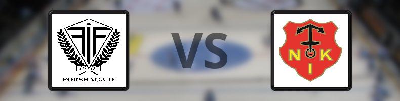 Forshaga IF - Norrtälje IK odds, speltips, resultat i HockeyEttan