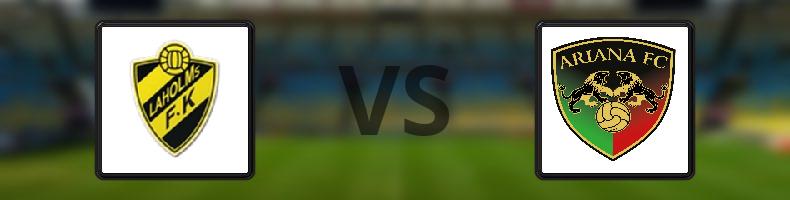 Laholms FK - Ariana FC odds, speltips, resultat i Division 1