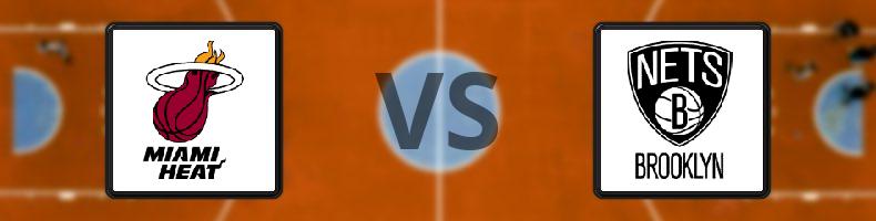 Miami Heat - Brooklyn Nets odds, speltips, resultat i NBA