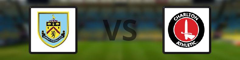 Burnley - Charlton odds, speltips, resultat i EFL Championship