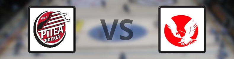 Piteå HC - Kalix Ungdoms HC odds, speltips, resultat i HockeyEttan
