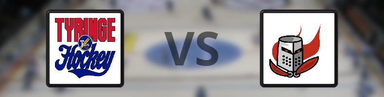 Tyringe SoSS - Nyköpings Hockeyklubb odds, speltips, resultat i HockeyEttan