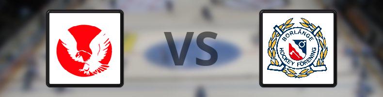 Kalix Ungdoms HC - Borlänge HF odds, speltips, resultat i HockeyEttan