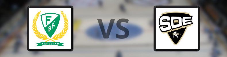 Färjestad BK - SDE HF odds, speltips, resultat i SDHL