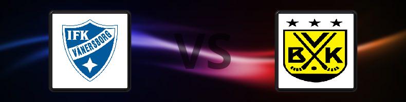IFK Vänersborg - Vetlanda BK odds, speltips, resultat i Elitserien