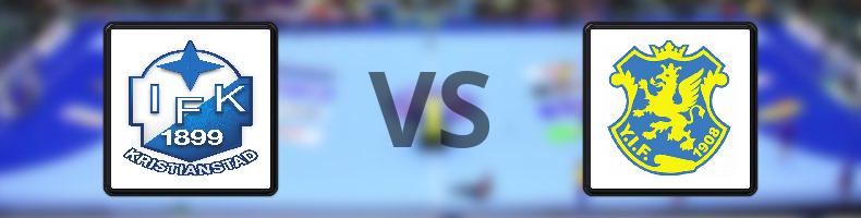 Kristianstad - Ystad odds, speltips, resultat i Handbollsligan herrar