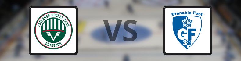 Frölunda - Grenoble odds, speltips, resultat i CHL