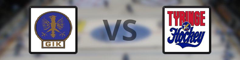 Grums IK Hockey - Tyringe SoSS odds, speltips, resultat i HockeyEttan