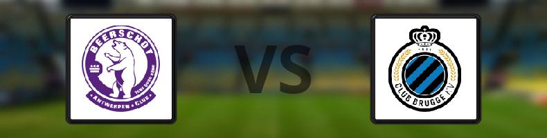 Beerschot Wilrijk - Club Brugge odds, speltips, resultat i Jupiler League