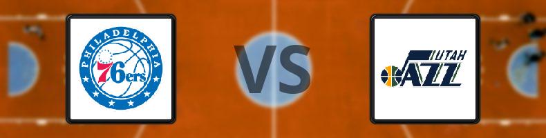 Philadelphia 76ers - Utah Jazz odds, speltips, resultat i NBA