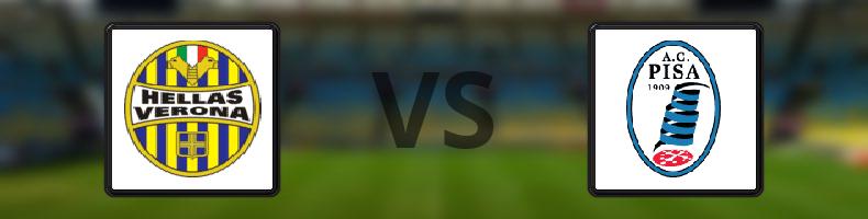 Hellas Verona - Pisa odds, speltips, resultat i Serie A