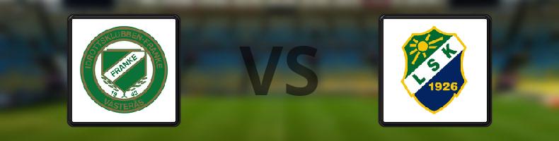 IK Franke - Ljungskile SK odds, speltips, resultat i Svenska Cupen