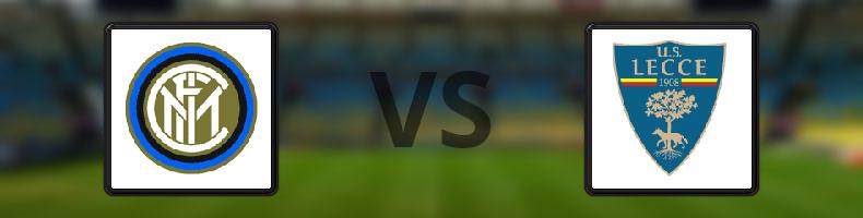 Inter - Lecce odds, speltips, resultat i Serie A