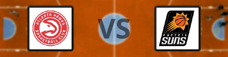 Atlanta Hawks - Phoenix Suns odds, speltips, resultat i NBA