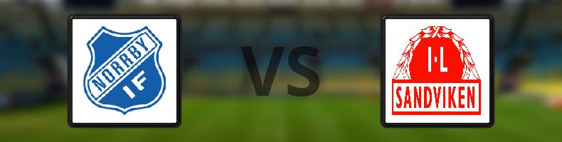 Norrby IF - Sandvikens IF odds, speltips, resultat i Superettan