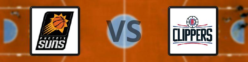 Phoenix Suns - Los Angeles Clippers odds, speltips, resultat i NBA