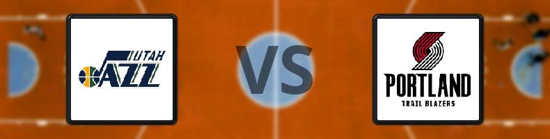 Utah Jazz - Portland Trail Blazers odds, speltips, resultat i NBA
