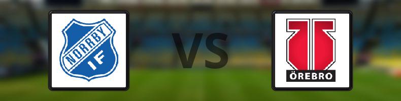 Norrby IF - Örebro odds, speltips, resultat i Superettan