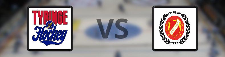 Tyringe SoSS - Hanvikens SK odds, speltips, resultat i HockeyEttan
