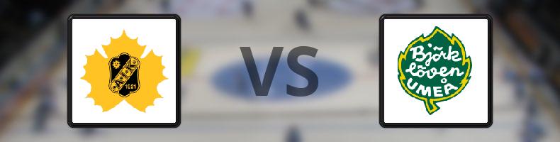 Skellefteå - Björklöven odds, speltips, resultat i SHL