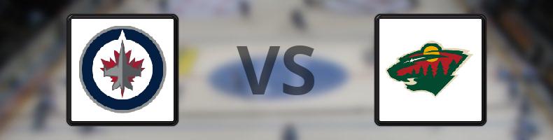 Winnipeg Jets - Minnesota Wild odds, speltips, resultat i NHL