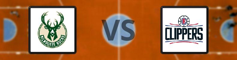 Milwaukee Bucks - Los Angeles Clippers odds, speltips, resultat i NBA