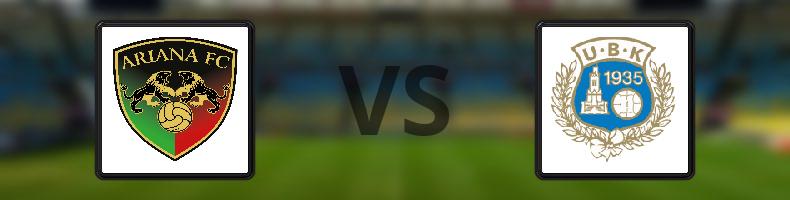 Ariana FC - Utsiktens BK odds, speltips, resultat i Division 1