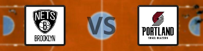 Brooklyn Nets - Portland Trail Blazers odds, speltips, resultat i NBA