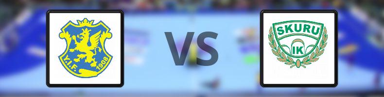 Ystads IF HF - Skuru IK odds, speltips, resultat i Handbollsligan damer