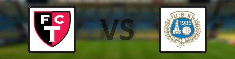 FC Trollhättan - Utsiktens BK odds, speltips, resultat i Division 1