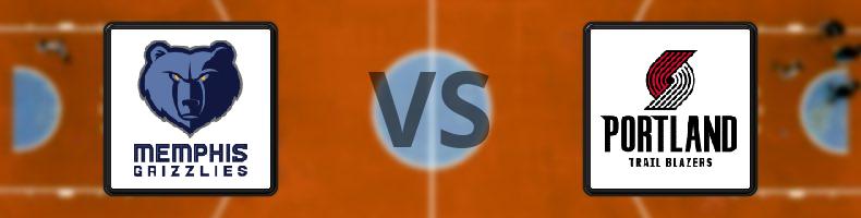 Memphis Grizzlies - Portland Trail Blazers odds, speltips, resultat i NBA