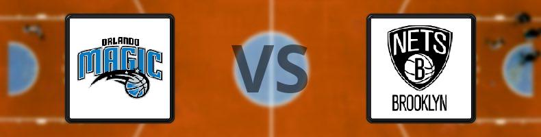 Orlando Magic - Brooklyn Nets odds, speltips, resultat i NBA