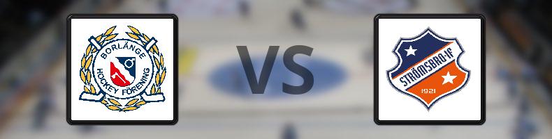 Borlänge HF - Strömsbro IF odds, speltips, resultat i HockeyEttan