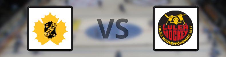 Skellefteå - Luleå odds, speltips, resultat i SHL