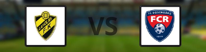 Laholms FK - FC Rosengård odds, speltips, resultat i Division 1