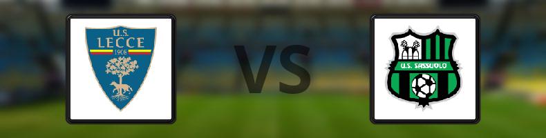 Lecce - Sassuolo odds, speltips, resultat i Serie A